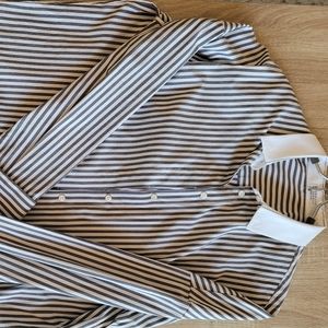 Brunello cucinelli collard shirt